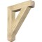 Ekena Millwork Traditional Craftsman Rough Sawn Bracket, Douglas Fir, 6"W x 34"D x 38"H BKT06X34X38TRA04RDF - alternate 1